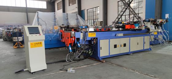 1Máquina de dobra de tubos de 0,5 polegadas CNC automática 2 servomotores 2 flexor de tubos de eixo elétrico