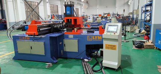 Máquina de redução de inclinação de tubos de caldeira de várias estações Máquina de formação de tubos espirais quadrados de aço