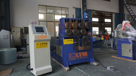 Máquina de dobra de tubos retangulares de 7 rolos
