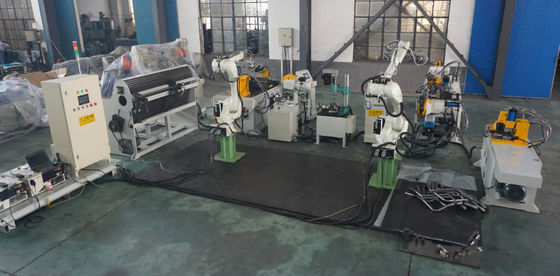 Máquina de processamento de tubos LYM Robert personalizada com função de curvatura de corte de punção de chanframento de tubos