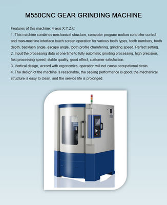 Máquina de moagem automática de lâmina de serra M500CNC Máquina de moagem de dentes de engrenagem