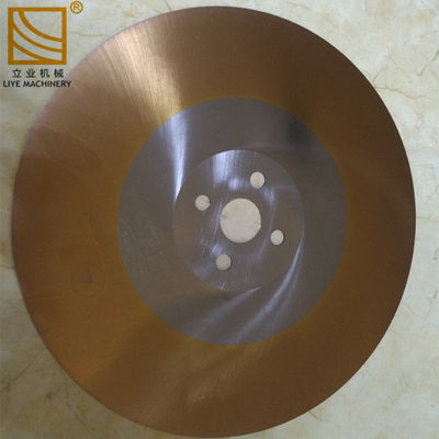 Disco de aço de resistência ao desgaste revestido com Ti 1-4mm HSS Saw Blade