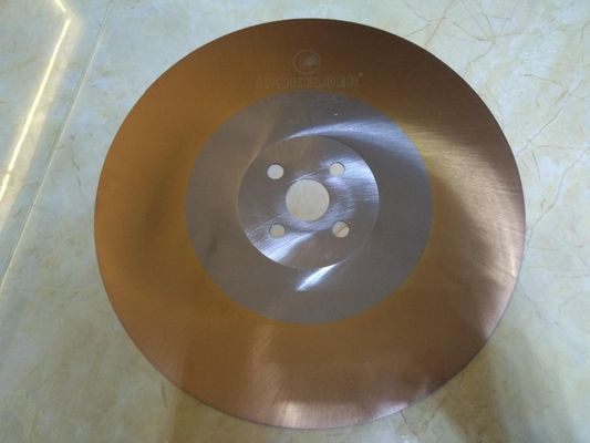 Disco de aço de resistência ao desgaste revestido com Ti 1-4mm HSS Saw Blade