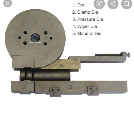 MO-001 Forro de dobra Mandril de tipo universal para máquina de dobra de tubos 3 mandril de bola