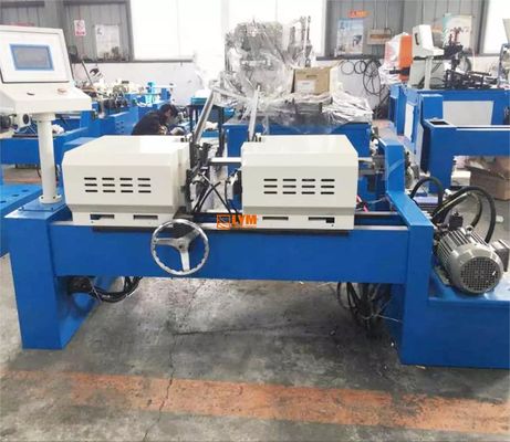 Máquina automática de amarração de extremos de tubos Máquina de amarração de tubos metálicos de duas extremidades