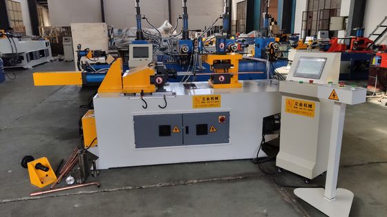 SG40NC Máquina de Formar Fim de Tubo Quatro Estação Operação para 2 polegadas de aço Tubo de encolhimento