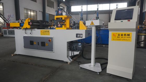 SG40NC Máquina de Formar Fim de Tubo Quatro Estação Operação para 2 polegadas de aço Tubo de encolhimento