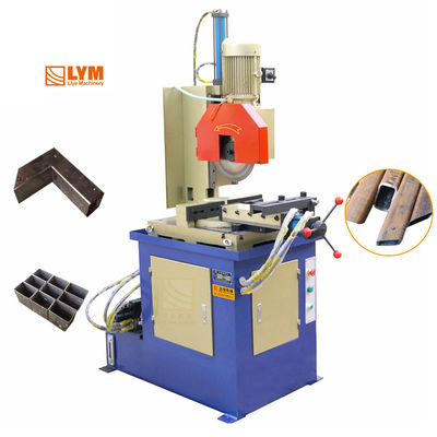 Máquina de corte de tubos hidráulicos com ecrã táctil para tubos de 120 mm
