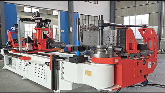 DW130CNC10A3S-T máquina automática CNC de dobra de tubos de tubos de 5,5 polegadas 10 eixos com flexão de empurrão